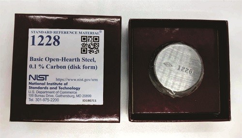 SRM 1228 La鋼，0.1%C標準品