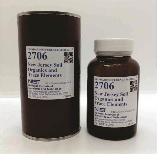 SRM 2706  新澤西土壤、有機(jī)和微量元素標(biāo)準(zhǔn)品